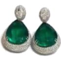 Lorraine Schwartz Cuban Emerald Earrings