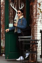 Lucy Hale - Alfred Coffee in Studio City 01/11/2020