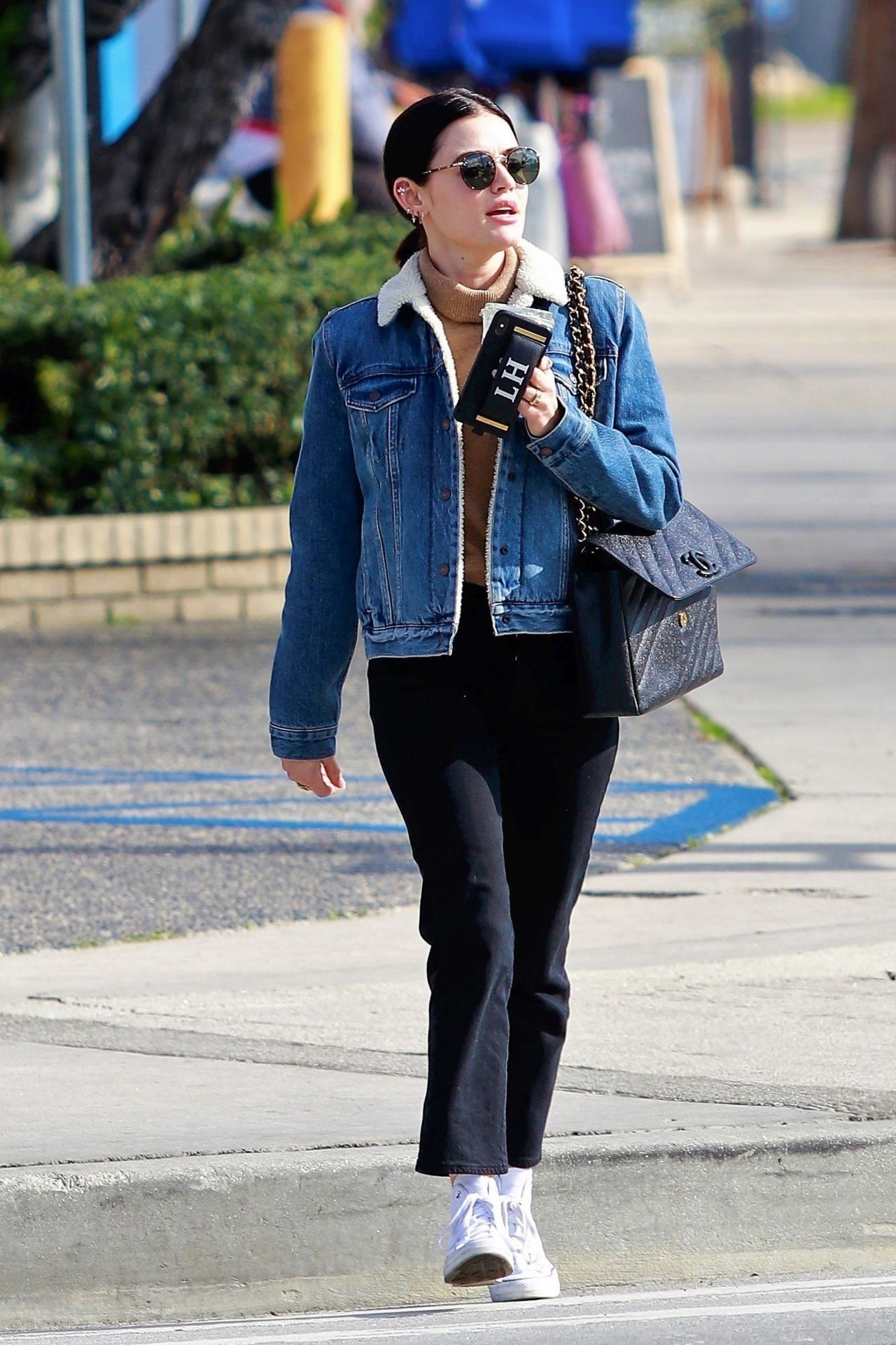 Lucy Hale - Alfred Coffee in Studio City 01/11/2020 • CelebMafia