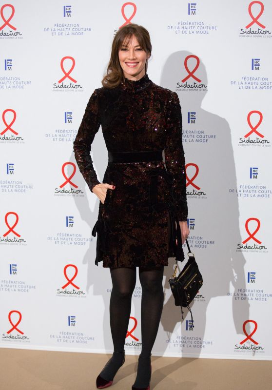 Mareva Galanter – Fashion Dinner for AIDS Sidaction Association in Paris 01/23/2020