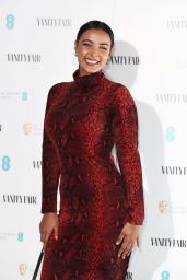 Maya Jama – Vanity Fair EE Rising Star BAFTAs Pre Party in London 01/22/2020