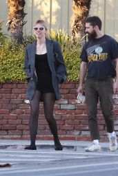 Mia Goth and Shia LaBeouf - Out in Los Feliz 12/31/2019