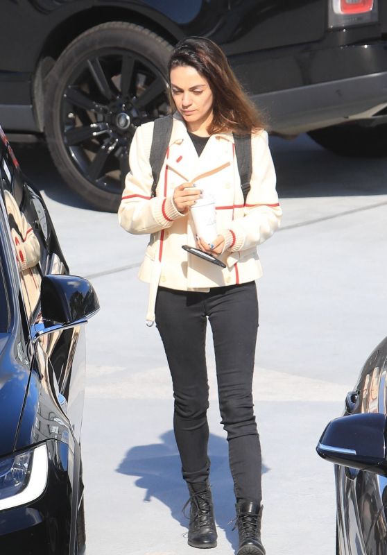 Mila Kunis - Heads to a Meeting in Beverly Hills 01/21/2020