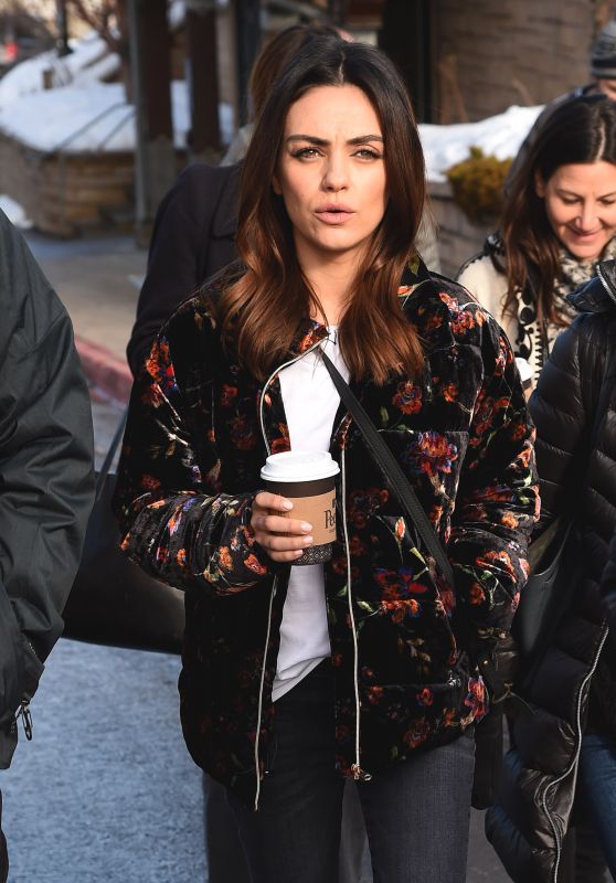 Mila Kunis - Out in Park City 01/25/2020