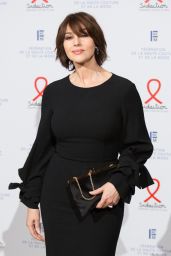 Monica Bellucci – Fashion Dinner for AIDS Sidaction Association in Paris 01/23/2020