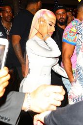 Nicki Minaj - Arrives to Mr. Jones in Miami 01/30/2020