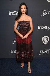 Nina Dobrev – 2020 Warner Bros. and InStyle Golden Globe After Party