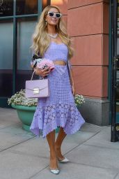 Paris Hilton Street Fashion - Anastasia Beverly Hills Salon 01/22/2020