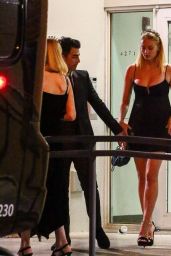 Priyanka Chopra and Sophie Turner with Nick and Joe Jonas - Arrive in Miami for New Year