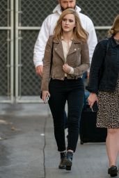 Rachel Brosnahan - Outside "Jimmy Kimmel Live" in LA 01/07/2020