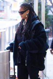 Rihanna - JFK Airport in New York City 01/16/2020