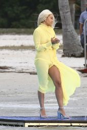 Rita Ora - Shooting a Video in Miami 01/10/2020