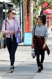 Sarah Hyland - Leave a Gym Session in Studio City 01/15/2020
