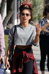 Sarah Hyland - Leave a Gym Session in Studio City 01/15/2020