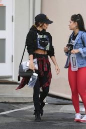 Sarah Hyland - Leaving Pilates Class in Los Angeles 01/17/2020