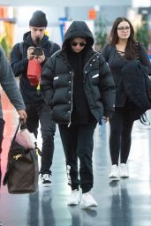 Selena Gomez - JFK Airport in New York 01/12/2020