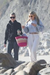 Sofia Richie in Casual Outfit - Walk on the Coast in Malibu 01/30/2020