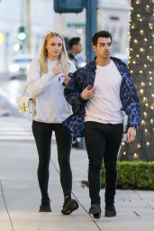 Sophie Turner and Joe Jonas - Leaving Their Hotel in Beverly Hills 01/23/2020