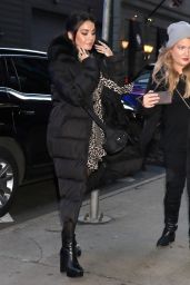 Vanessa Hudgens - Arrives at GMA in NY 01/17/2020