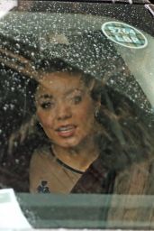 Vanessa Hudgens - Arrives For the Filiming of "The Princess Switch: Switched Again" in Glasgow 01/08/2020