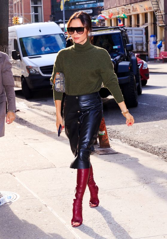 Victoria Beckham Style and Fashion - NYC 01/25/2020