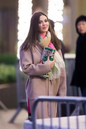 Victoria Justice - Filming in NYC 01/02/2020