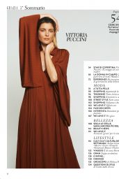 Vittoria Puccini - Grazia Magazine Italy 01/02/2020 Issue