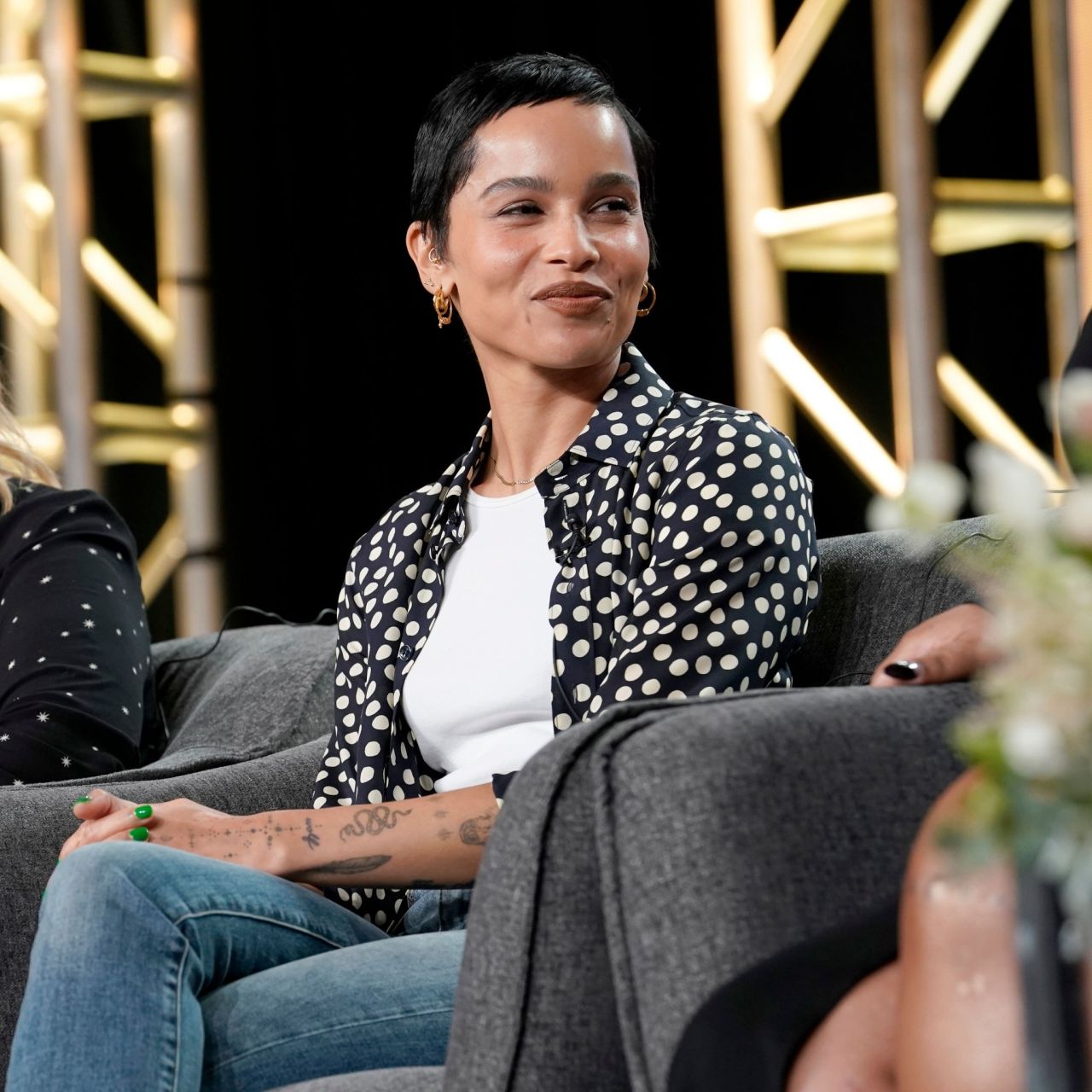 Zoe Kravitz - Hulu Panel at Winter TCA 2020 in Pasadena • CelebMafia