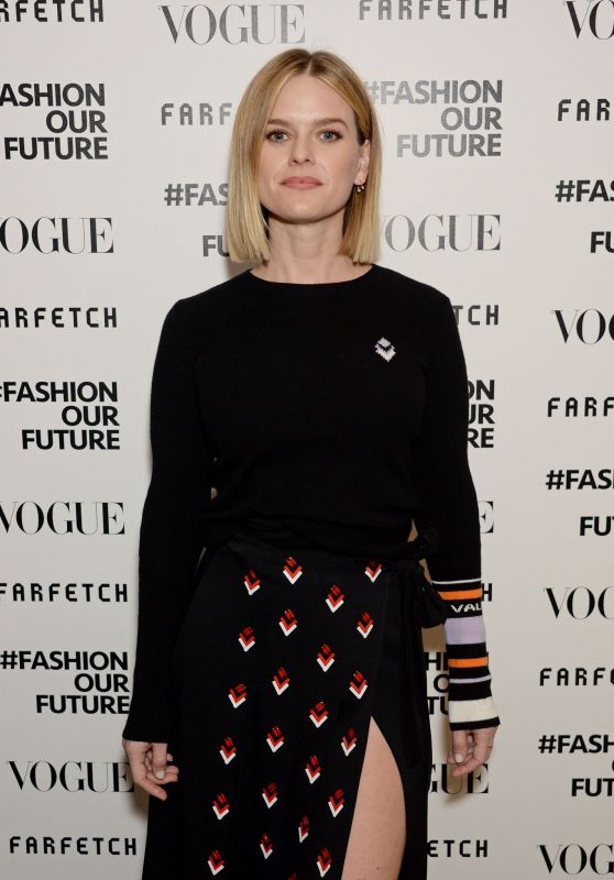 Alice Eve - Fashion Our Future Launch Event 02/17/2020