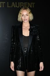 Amber Valletta - Saint Laurent Show at Paris Fashion Week 02/25/2020