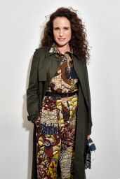 Andie MacDowell – Dior Show at Paris Fashion Week 02/25/2020