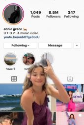 Annie LeBlanc – Social Media 02/24/2020