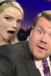 Anya Taylor-Joy - Late Late Show With James Corden in LA 02/19/2020