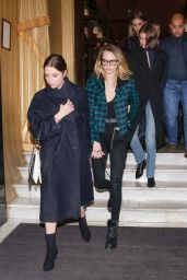 Ashley Benson, Cara Delevingne and Kaia Gerber - Leaving the Costes in Paris 02/24/2020