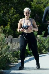 Bebe Rexha - Working Out in LA 02/16/2020