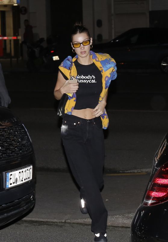 Bella Hadid - Arrives at Her Hotel in Paris 02/24/2020