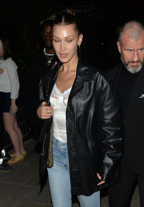 Bella Hadid – Arriving at the Love Magazine Party in London 02/17/2020