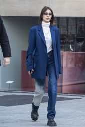 Bella Hadid - Arriving to Max Mara Headquarters in Milan 02/19/2020