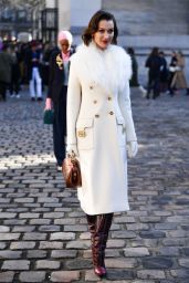 Bella Hadid – Lanvin Fashion Show in Paris 02/26/2020