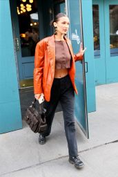Bella Hadid - Leaving Michael Kors Fashion Show in NYC 02/12/2020