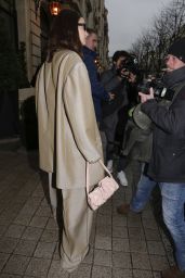 Bella Hadid Style - Leaving Her Hotel in Paris 02/28/2020