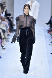 Bella Hadid - Walks Max Mara Fashion Show in Milan 02/20/2020