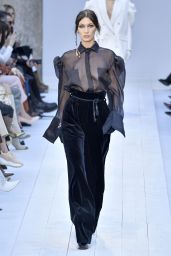 Bella Hadid - Walks Max Mara Fashion Show in Milan 02/20/2020