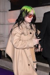 Billie Eilish – Arrive at the Sony BRIT Awards 2020 After-Party