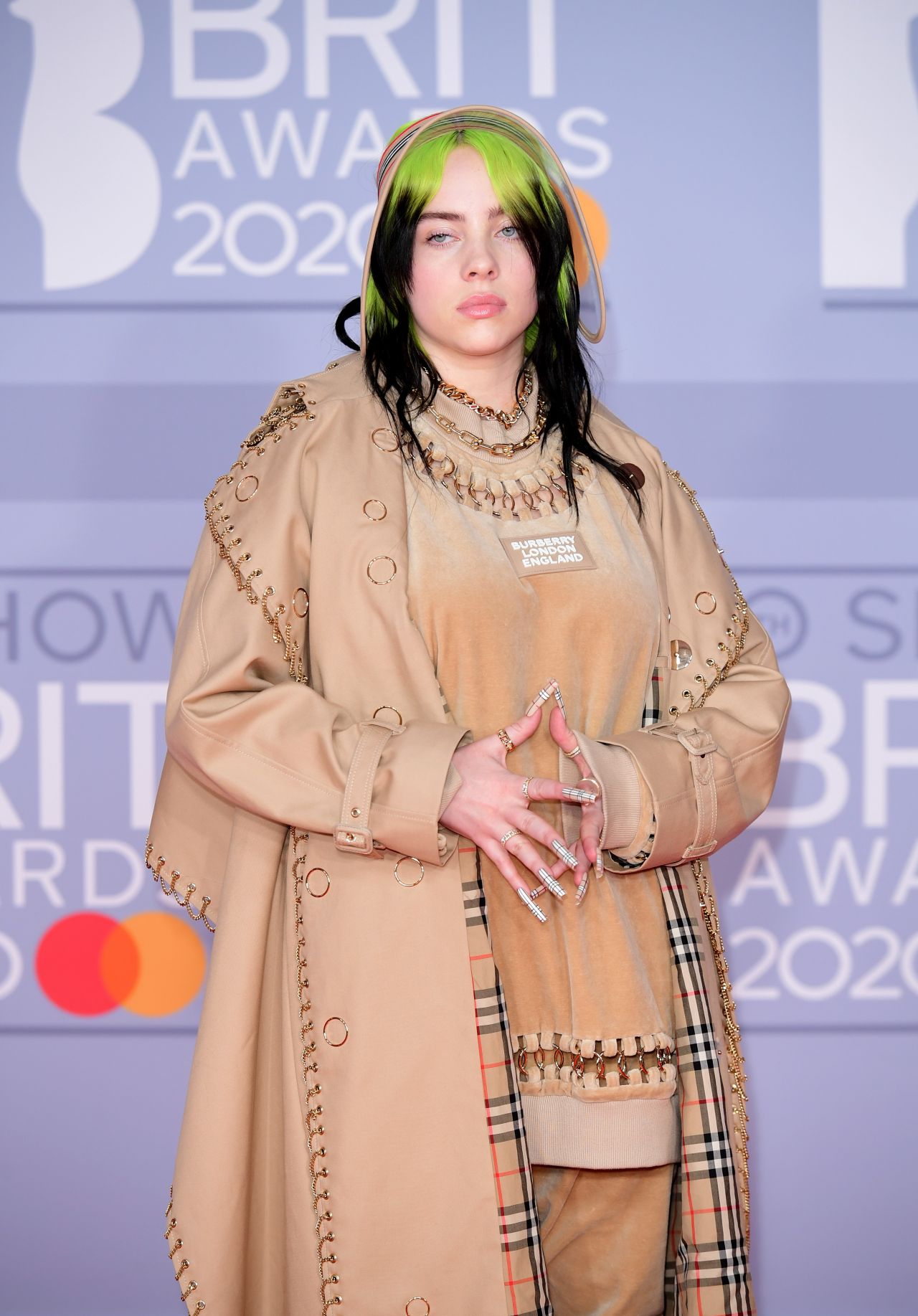 Billie Eilish - BRIT Awards 2020 • CelebMafia