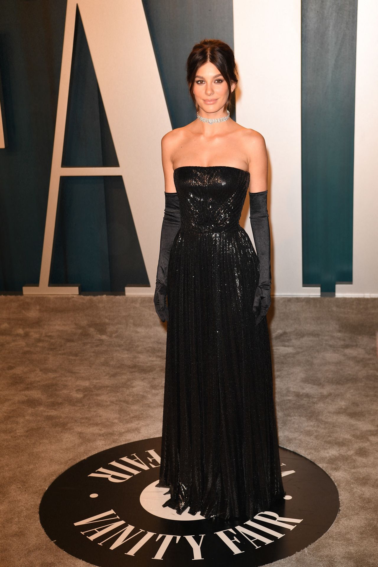 Camila Morrone – Vanity Fair Oscar Party 2020 • CelebMafia