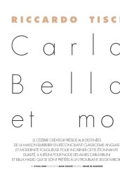 Carla Bruni and Bella Hadid - ELLE France 02/28/2020 Issue