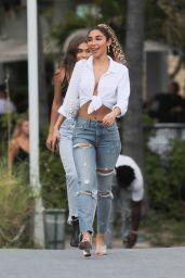 Chantel Jeffries - Arriving at the Fanatics Pre-Super Bowl Party in Miami Beach 02/01/2020