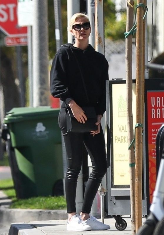Charlize Theron - Leaves Lunch at Sugarfish in Los Angeles 02/13/2020
