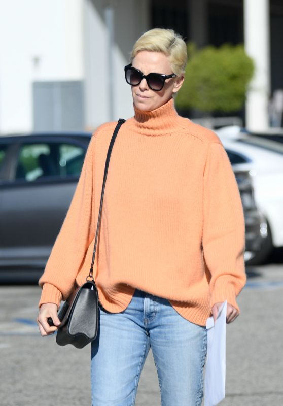 Charlize Theron Street Style 02/25/2020